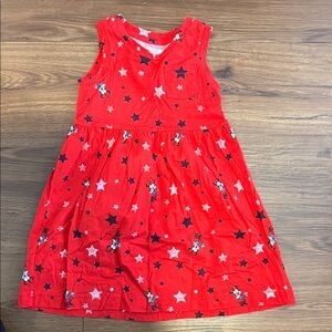 GAP Red Star Pattern Kids Dress